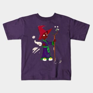 Hash the Wizard: Space Magic Express Kids T-Shirt